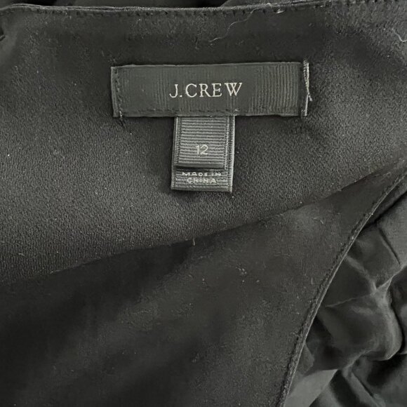 J. Crew Open Back Draped Jumpsuit Size 12 - Picture 7 of 7